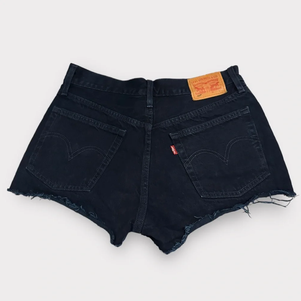 Levi 501 Dark Denim Shorts